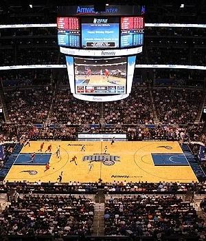 NBA篮球比赛场馆